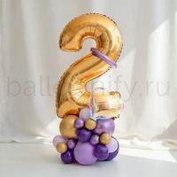 Стойка "Белль с цифрой"