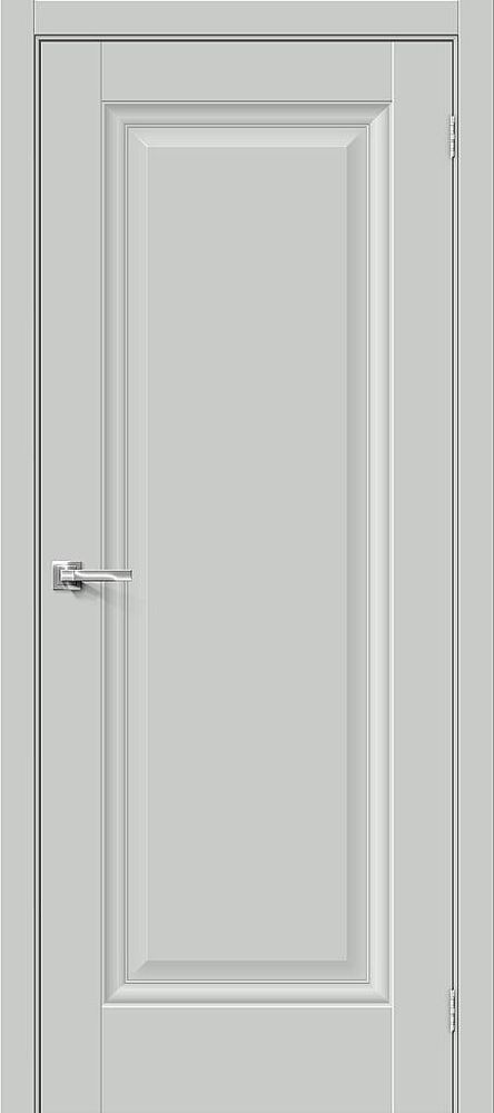 Межкомнатная дверь Прима-0 Grey Silk / Двери Браво