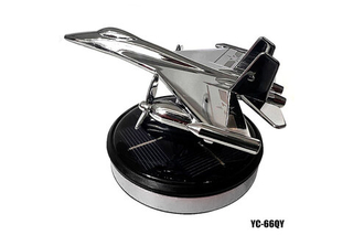 Ароматизатор-игрушка -на торпеду- Самолет-Истребитель - солн батар (жидк)- YC-66QY Qingyang