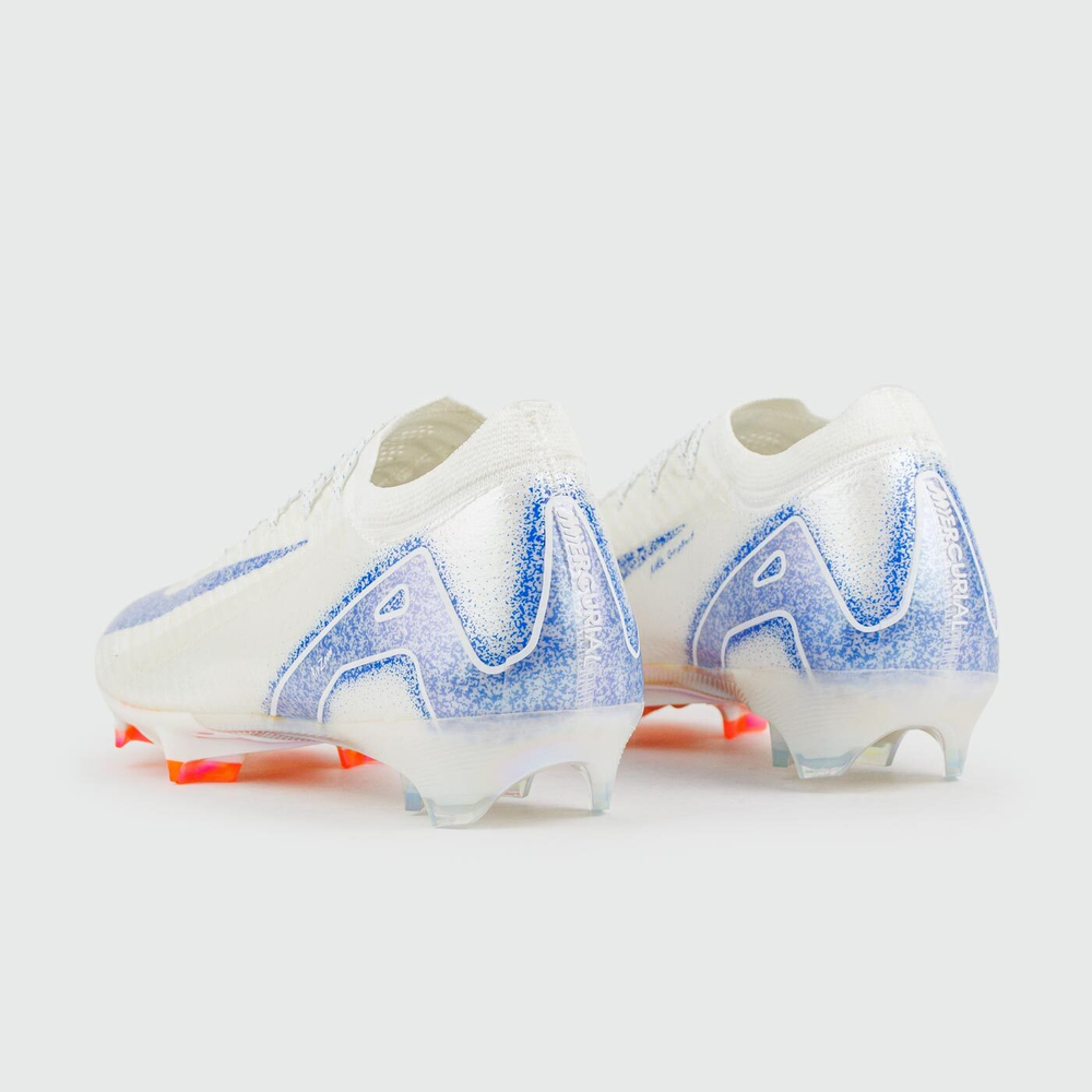 Бутсы Nike Air Zoom Mercurial Vapor XVI Elite FG White Blue
