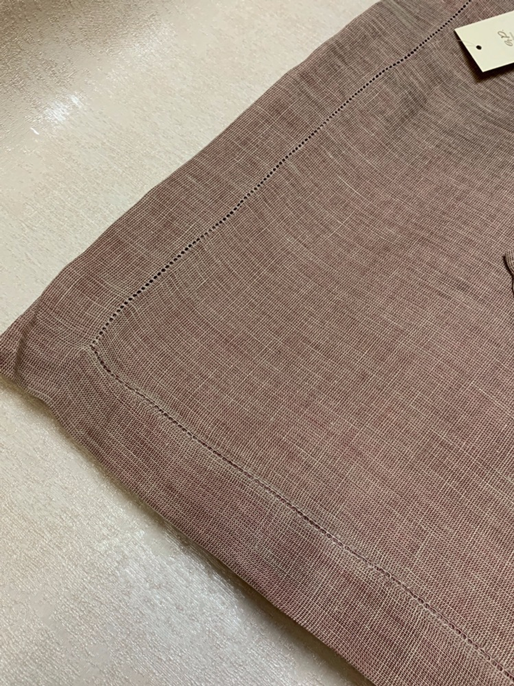 Скатерть 180x270 и 12 салфеток Palombella Zaffiro винные