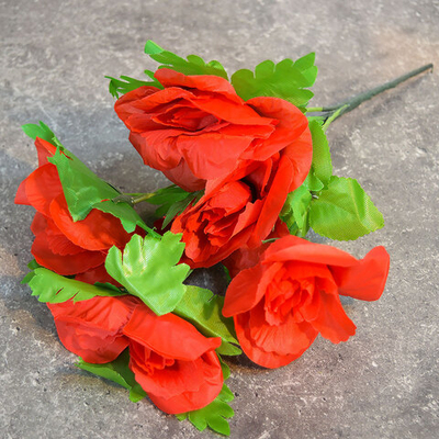 Цветы искусственные "Розы" 30-35см, в ассортименте, 535-161