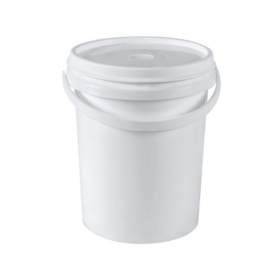 Ведро с герметичной крышкой и ручкой 1,5 л (белое)
