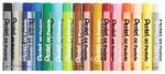 Пастель масляная художественная PENTEL "Oil Pastels", 16 цветов, круглое сечение, картонная упаковка, PHN4-16