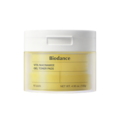 BIODANCE Осветляющие гидрогелевые тонер-пэды для лица с ниацинамидом Vita Niacinamide Gel Toner Pads