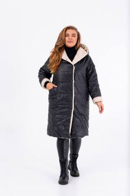 Пальто двустороннее УК-23024-1 Фото 1