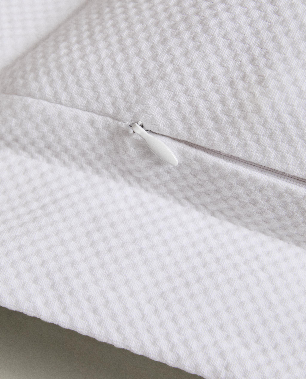 Zara Home наволочка декоративная из хлопка, белый, 50x75 см · 5161/007