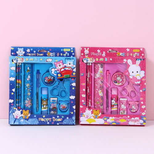 Набор канцелярских принадлежностей, 9 шт