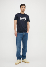 Emporio Armani Футболка с принтом - Синий