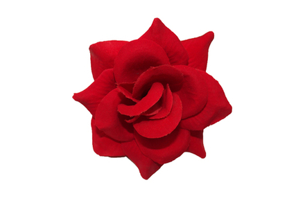 Роза бархат малая с уголком