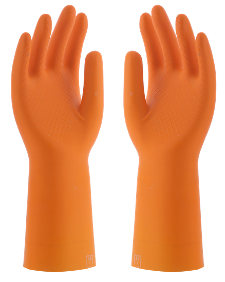 Перчатки резиновые хозяйственные (КРИЗ)