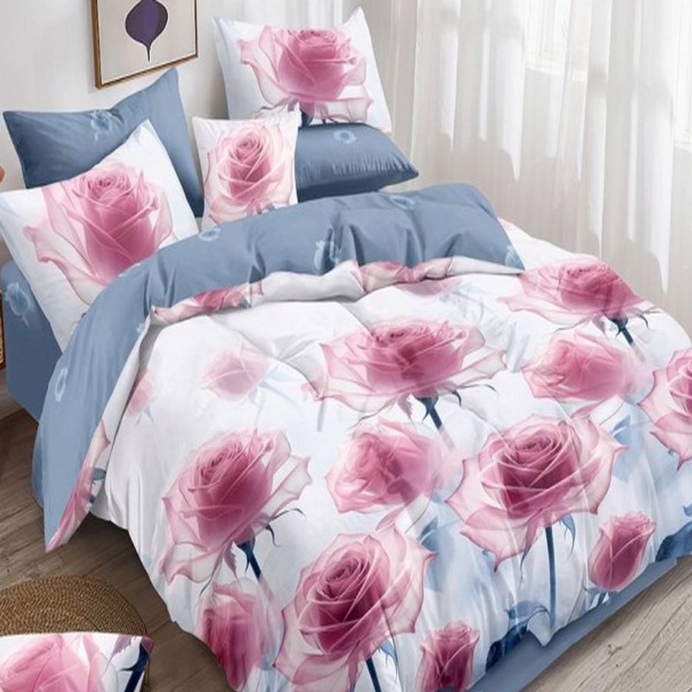 Комплект постельного белья "О. ROSE", поплин Премиум, 100% хлопок. Комплект постельного белья "О. ROSE", поплин Премиум, 100% хлопок.