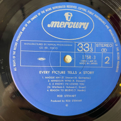 Винтажная виниловая пластинка LP Rod Stewart Every Picture Tells A Story (Japan 1979) (No Obi) Maggie May