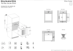 Встраиваемый винный шкаф Dunavox DAVG-25.63DSS.TO