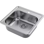 Кухонная мойка Omoikiri Notoro 48-SI Matt нерж.сталь/silver matt