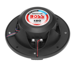 Динамики Boss морские 200W 5,25" с RGB подсветкой (2 шт., черные)