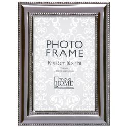 Innova PM07933 фоторамка 10*15cm Double Beaded , серый, металл | Innova
