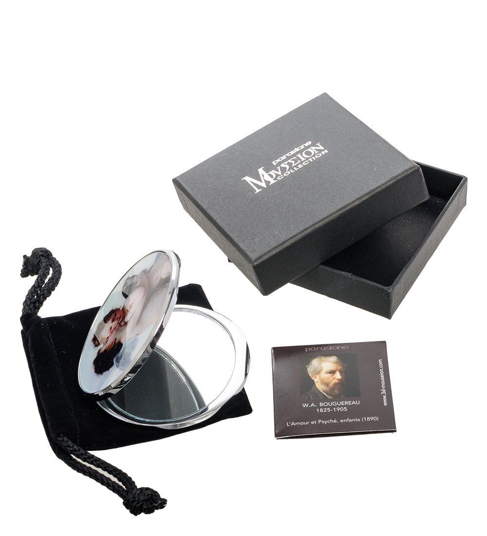 pr-M06BO Зеркальце «Амур и Психея Дети» В.А.Бугро (Museum.Parastone)