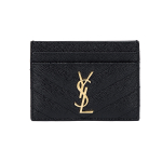 Картхолдеры и кошельки SAINT LAURENT YSL CASSANDRE, 423291-BOW01-1000