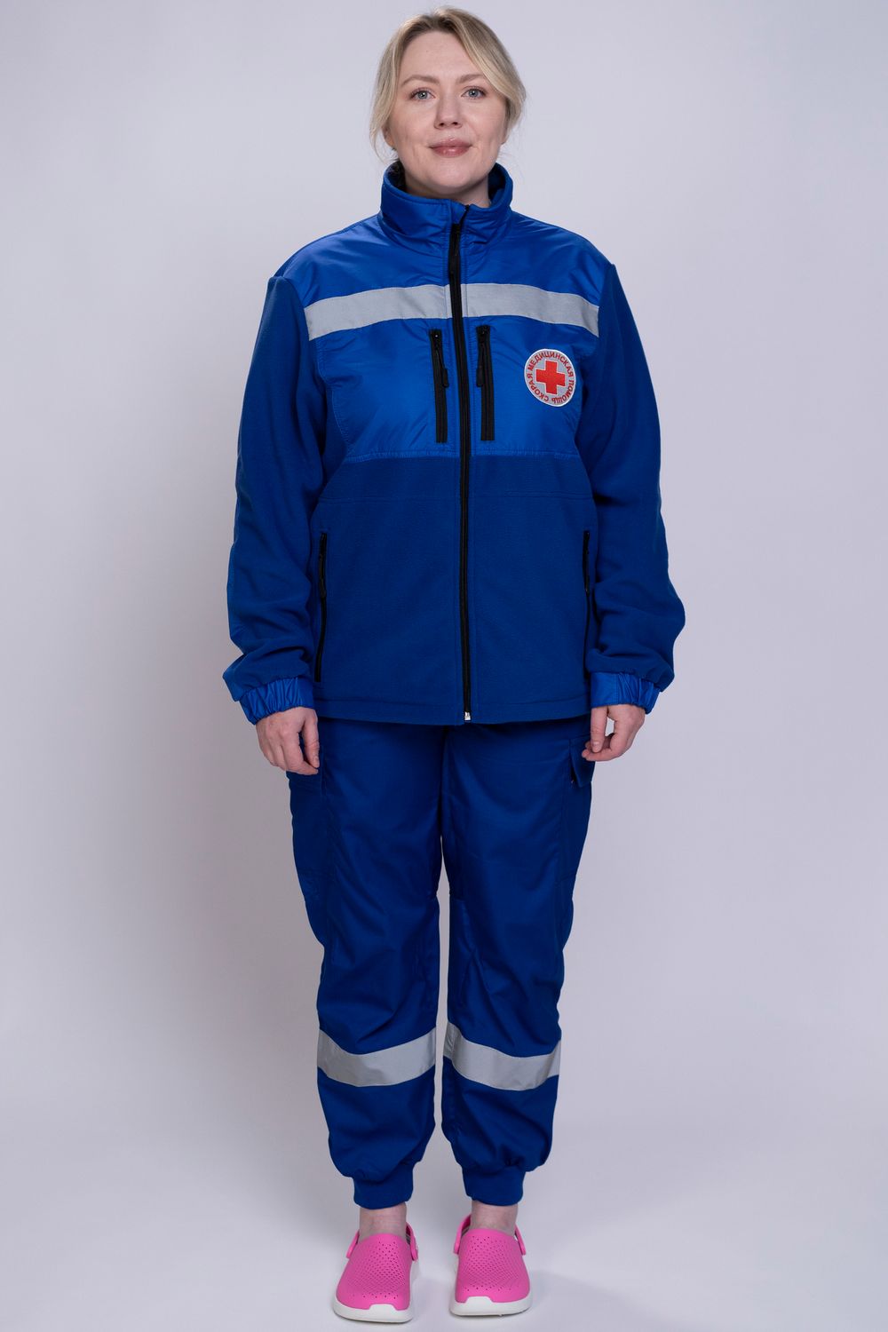 Толстовка флисовая женская Скорая помощь Medicline