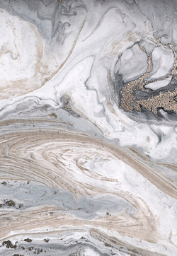 Кухонный фартук Пепельный флюид (Ф-296) 2000х600 мм