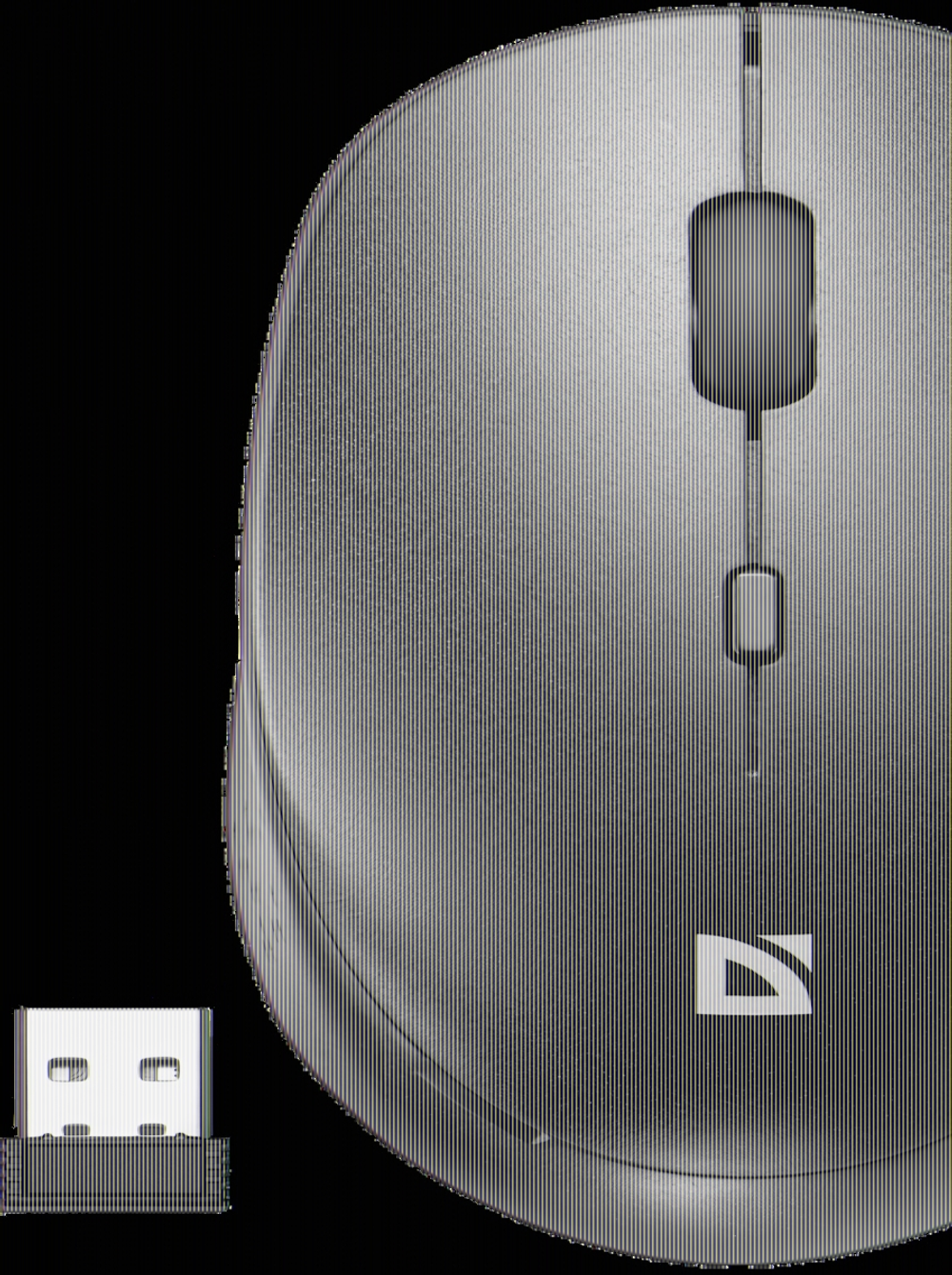 Мышь беспроводная Defender Auris MB-027 черный,4D,800-1600dpi,бесшумн