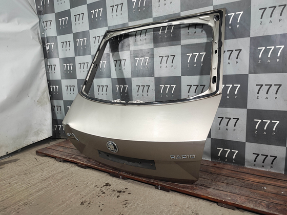 Крышка багажника Skoda Rapid 1 12-20 Б/У Оригинал 5JA827023A