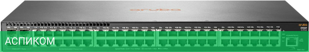 Коммутатор HP Aruba 2930F 24G 4SFP+ (JL253A)