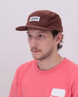 Кепка 5Panel Velvet Коричневая
