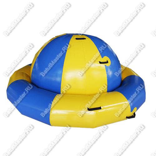 Элемент аквапарка «Морская планета» сине-желтый 3*3*2 м