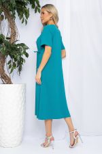 Платье Цветы Лета (морская волна) П13056-18М LT Collection