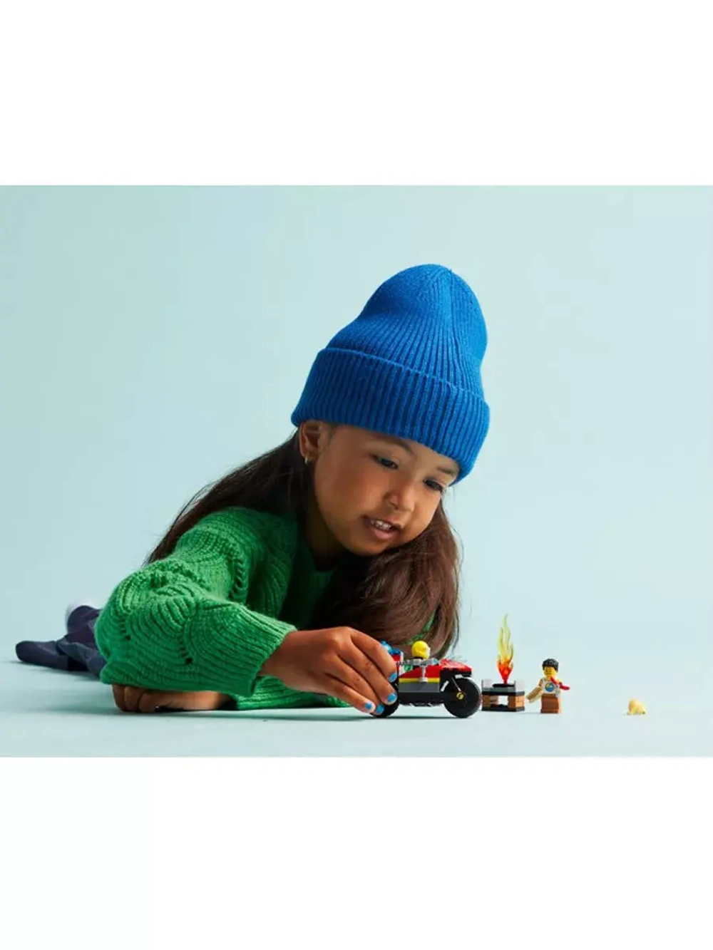 Лего Сити Пожарный мотоцикл 60410 Lego City