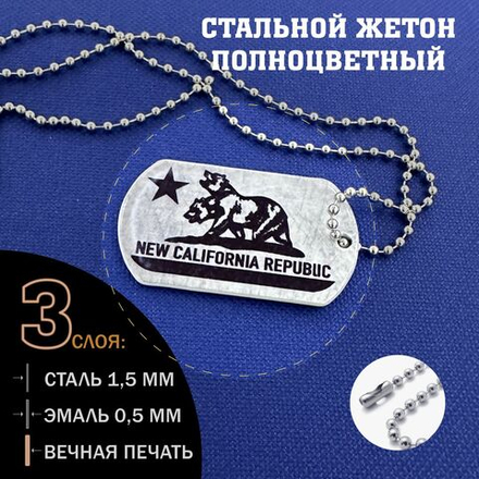 Цветной жетон НКР Фоллаут подарочный набор