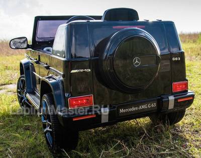 Детский электромобиль Mercedes-Benz AMG-G 63, HL-2888, черный