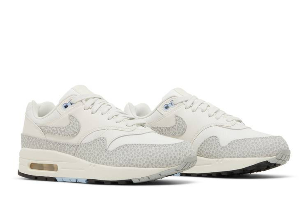 Кроссовки Nike Air Max 1 Safari "Summit White" (Женская размерная сетка)