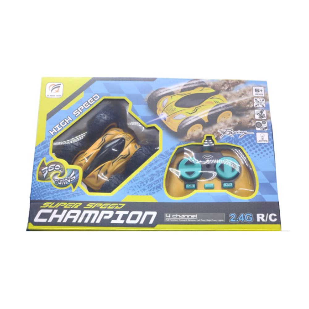 Машинка гоночная на радиоуправлении с пультом "Super speed champion"