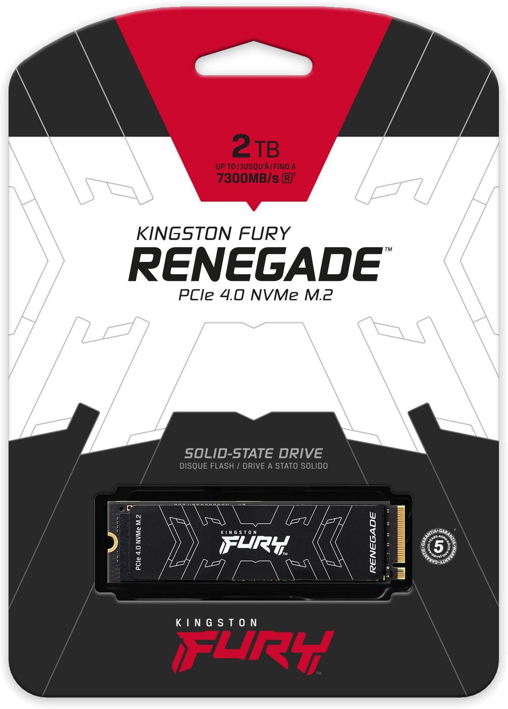 Накопитель SSD M.2 2280 Kingston FURY SFYRD/2000G 2000 ГБ