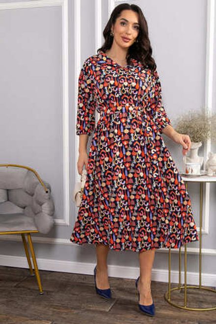 Платье Дамира (разноцветное) П14611-16М LT Collection