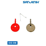Колодки тормозные медные Sanjenik CO-06 для велосипедов и электросамокатов
