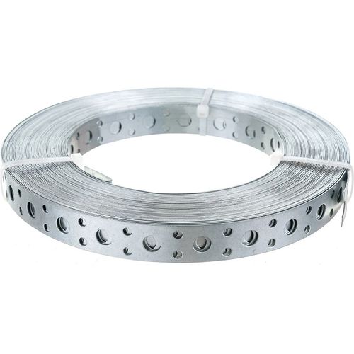 Лента перфорированная крепежная 20х0,5 мм 25 м