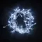 Светодиодная нить 100 холодных белых LED ламп, 10 м., 24В., прозрачный провод ПВХ, LTC (PST100-10-1W)