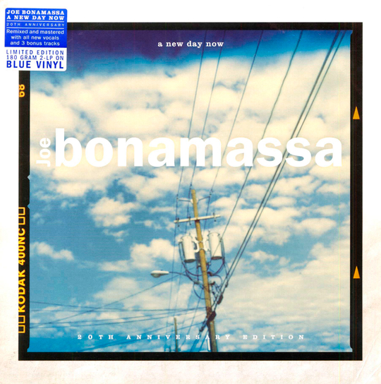 JOE BONAMASSA ‎- A NEW DAY NOW - 20TH ANNIVERSARY EDITION (LIM.ED.,COLOURED VINYL) (2LP)