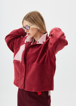 Куртка медицинская женская Аттакай, бордо