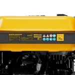 Генератор инверторный GS-5500iFEA, 5,5 кВт, 230 В, открытый корпус, электростартер, ATS DENZEL