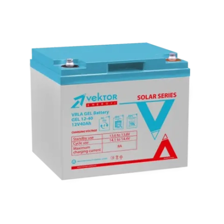 Аккумулятор VEKTOR ENERGY GEL 12-40