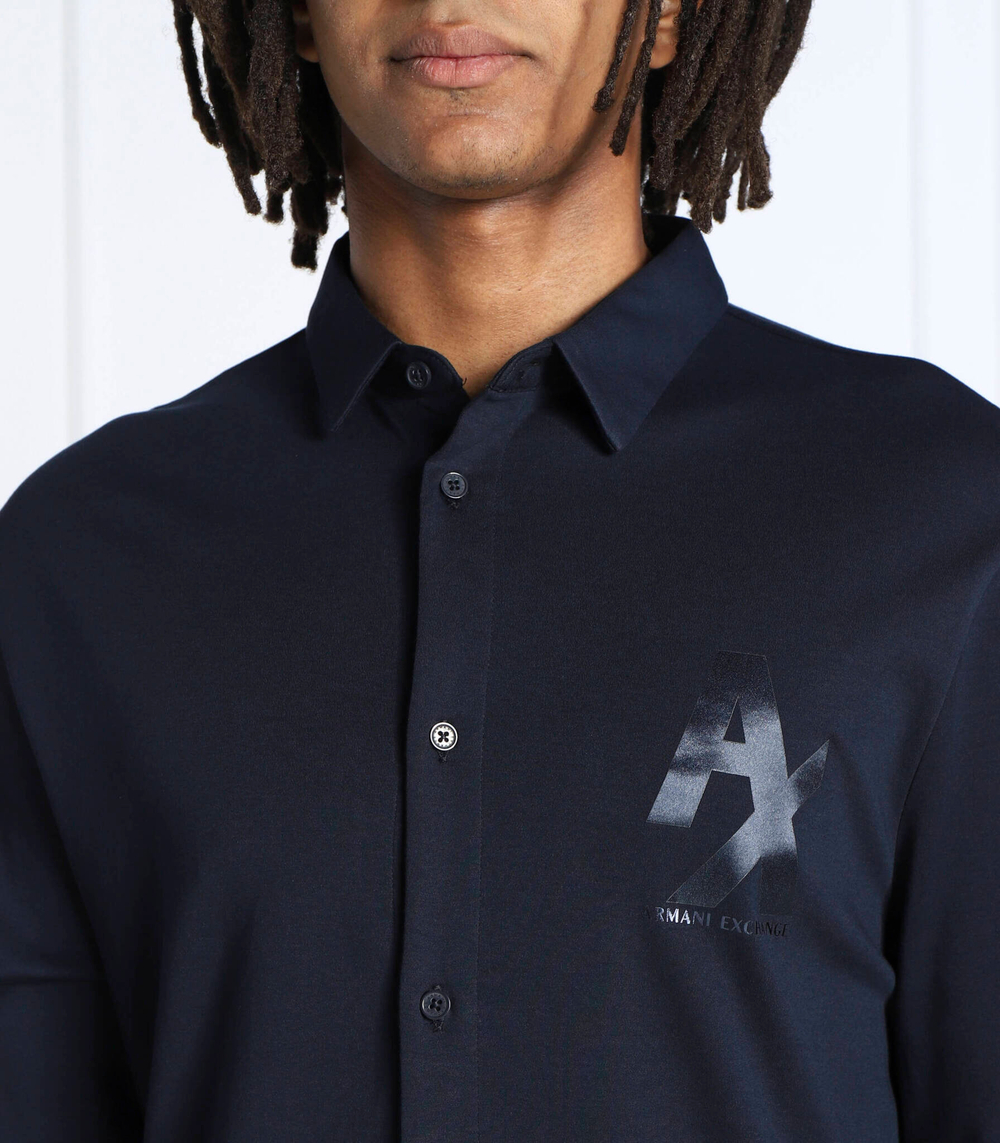 рубашка Armani Exchange - темно-синий(6LZCHA ZJXCZ)