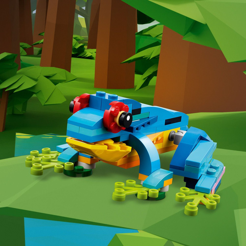 Конструктор LEGO Creator 31136 Экзотический попугай 3 в 1 — фото 12