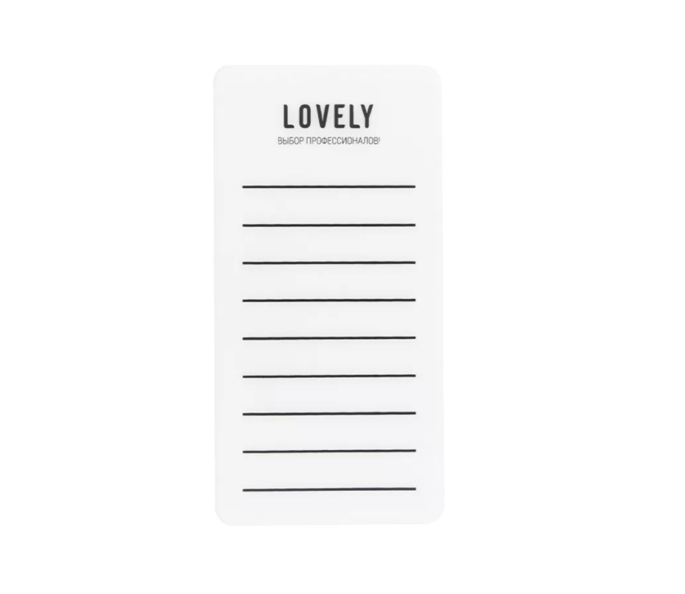Планшеты для ресниц LOVELY