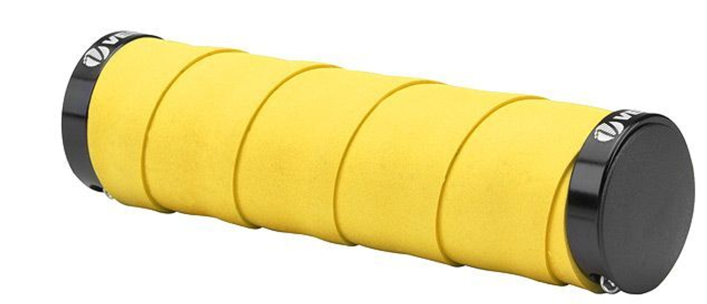 Грипсы VLG-852AD4 129 мм желтые, арт. 150169 (10317090/210315/0003765, Китай)
