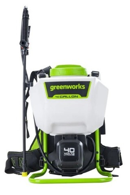 Опрыскиватель аккумуляторный GREENWORKS G40BPS 40V, АКБ 2Ач и ЗУ 5300007UA